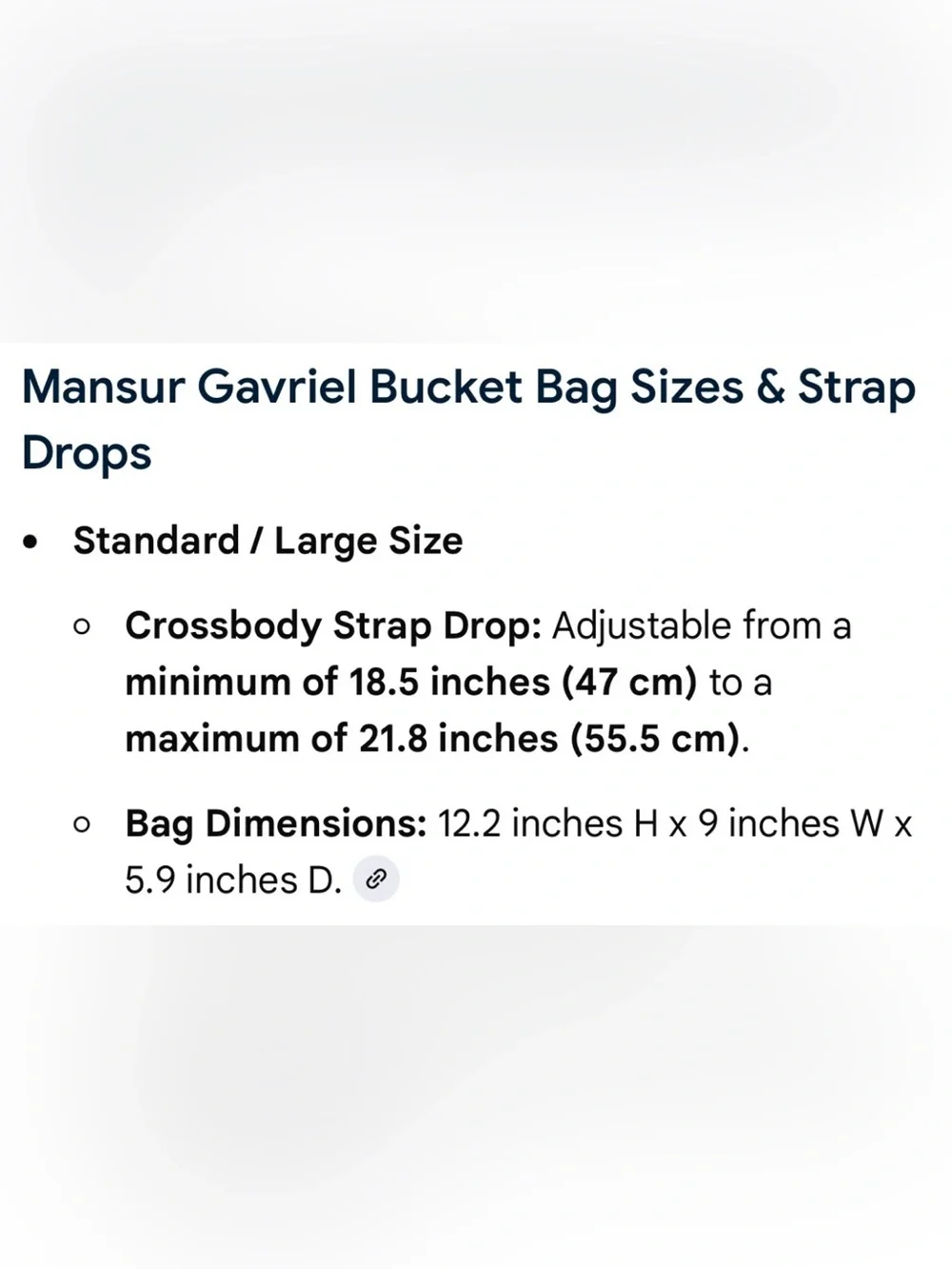 MANSUR GAVRIEL LG LEATHER GREEN CROSSBODY/BUCKET BAG
